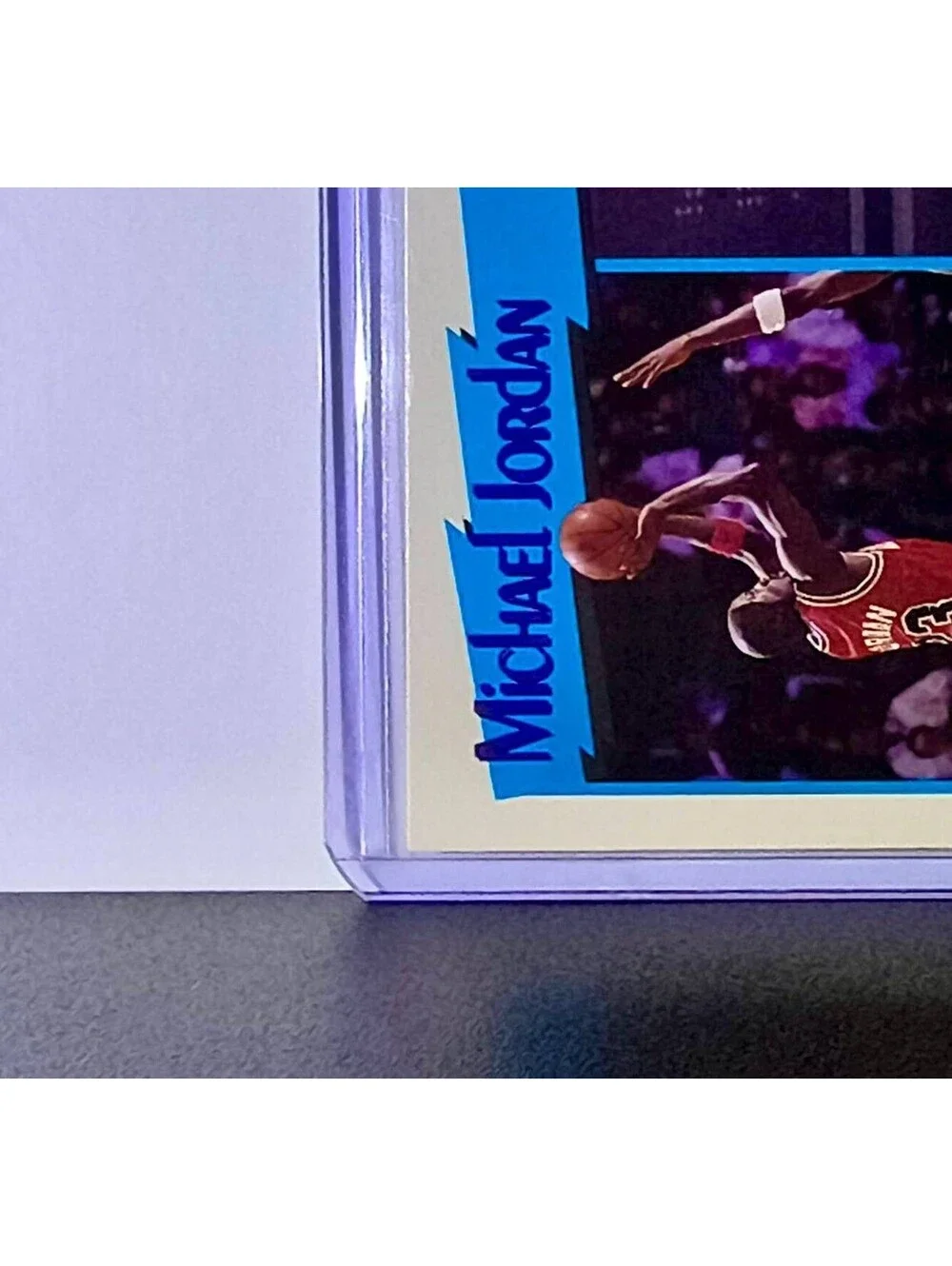 Michael Jordan Karl Malone 1991-92 NBA Hoops #306 Basketball Card Chicago Bulls